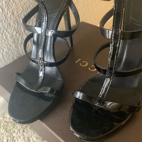 Gucci patent leather sandal - Picture 3 of 8